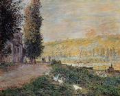 克劳德 莫奈 : The Banks of the Seine, Lavacour